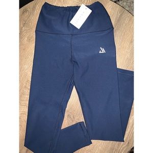 DAMIHOW Navy Workout Leggings